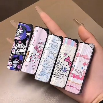 臺灣出貨🔥 新款卡通防風打火機個性爆款可愛直衝創意女孩子生日禮物防風防爆