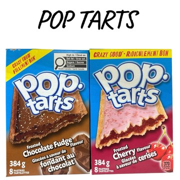 🇨🇦 加拿大 多種口味 夾心餅 Kellogg's 家樂氏 Pop Tarts 北美熱銷零食🍪 大容量384克‼️