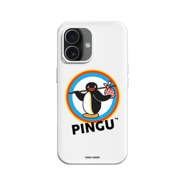 iPhone 17 SolidX 白 - Pingu 企鵝家族 - 要跟我一起走嗎？