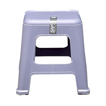 SNF 北歐風加厚矮凳  PP材質 31.5x26x33公分  紫色  1個