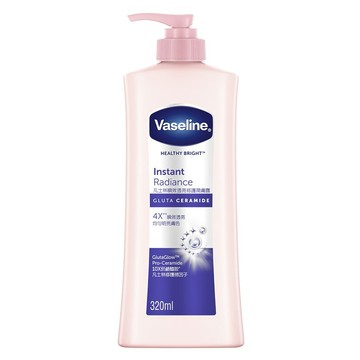 Vaseline 凡士林 瞬效透亮修護潤膚露 320ml 身體乳 保濕 亮白  1件