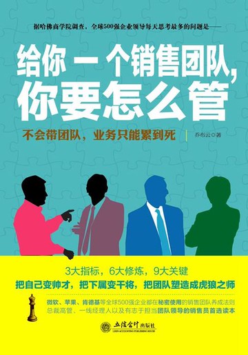 【電子書】给你一个销售团队，你要怎么管