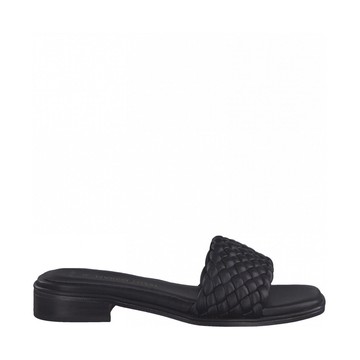 MARCO TOZZI BLACK CASUAL OPEN SLIPPERS 黑色女款鞋子