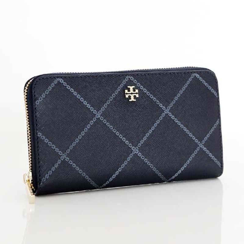 トリーバーチ TORY BURCH ROBINSON STITCHED ZIP CONTINENTAL WALLET