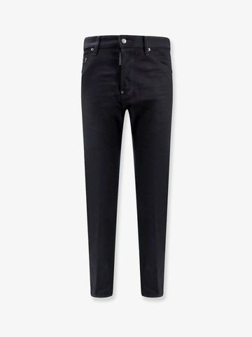 Black denim trouser - DSQUARED2 - gender_Man