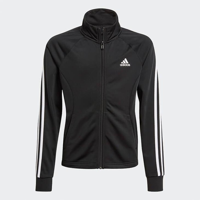 ジュニア ジャージ 上下セット キッズ 130-160cm 子供服/アディダス adidas YG TEAM TRACK SUITS SET/スポーツウェア  トラックスーツ 黒 ブラック /JKV29-GM8934 | LINEショッピング