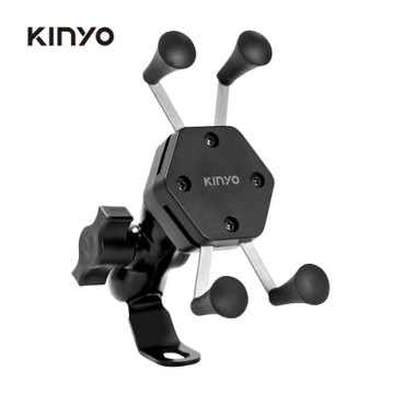 KINYO X夾式機車手機架MCH081