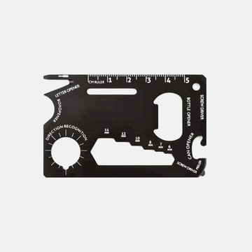 7in1 多功能隨身工具卡 ( 專用配件 ) 黑色