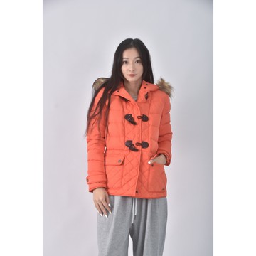 (S) nautica鴨絨橘色外套二手衣