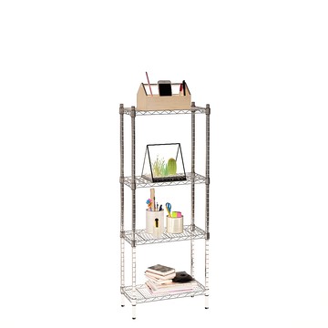 【客尊屋】小資型30X60X150Hcm 電鍍四層架