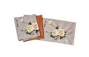 陶作坊│手繪茶席桌旗