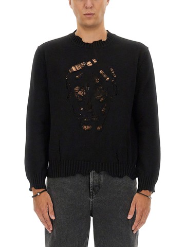 alexander mcqueen "skull" shirt