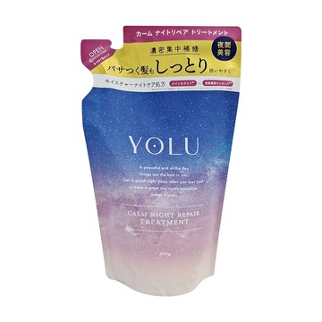 YOLU 寧靜修護保濕潤髮乳補充包 橙花&牡丹 400g 1包