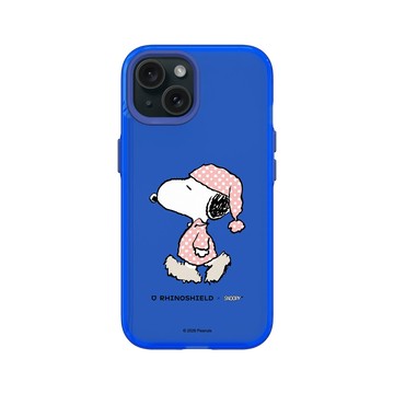 iPhone 15 Clear 激光藍 - 史努比 Snoopy - Snoopy Go to sleep