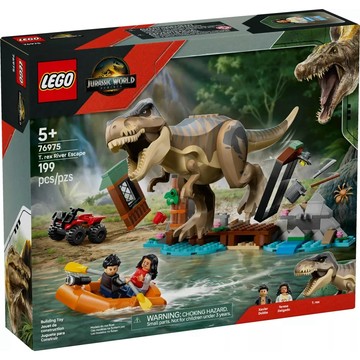 [樂享積木] LEGO 76975 逃離暴龍河川大冒險 侏羅紀世界系列