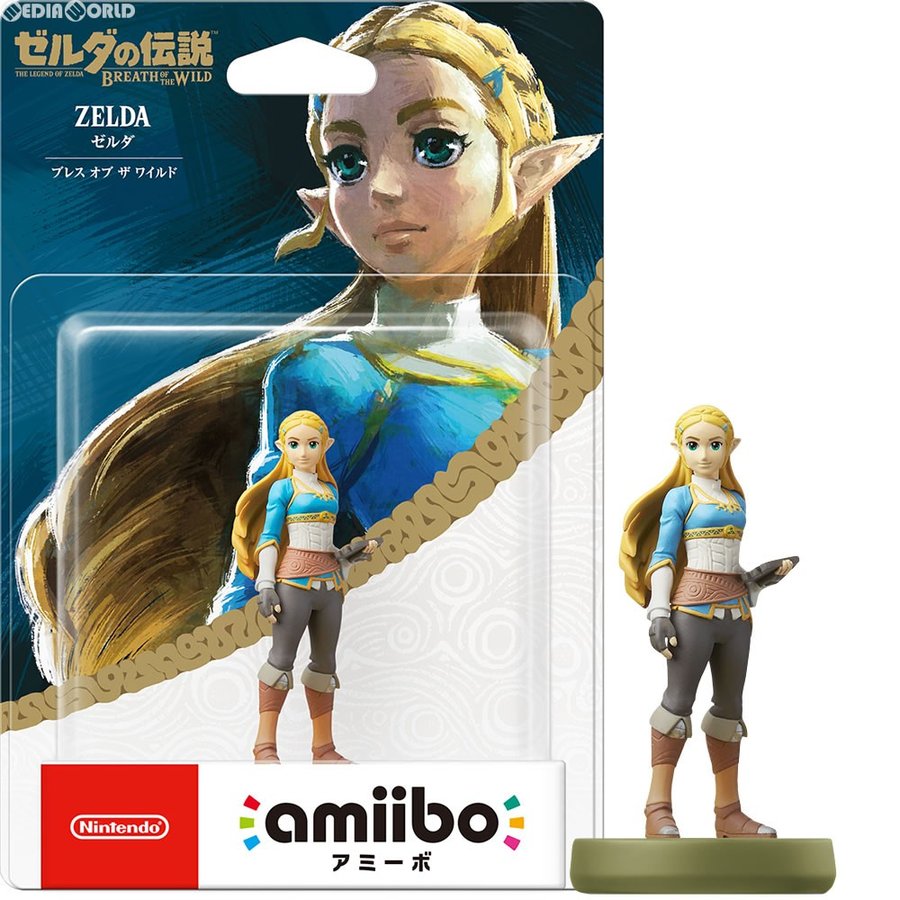 中古即納』{ACC}{Switch}amiibo(アミーボ) ゼルダ【ブレス オブ ザ