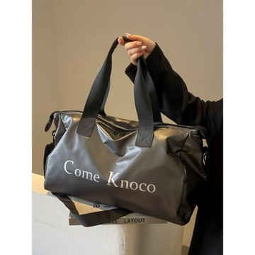 可套拉桿旅行袋男大容量防水牛津布短途出差輕便手提斜挎健身包女