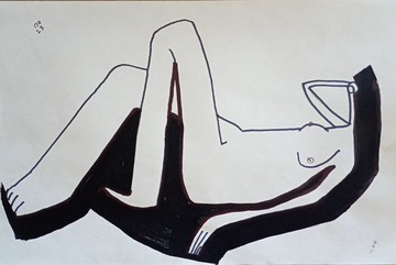 裸體女人畫令人難以置信的時尚禮物！