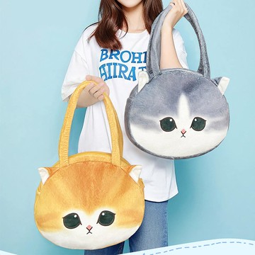 天藍小舖-貓福珊迪大臉肩背包-共2色-$359【A11115335】