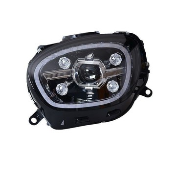適用BMW大迷你大燈總成MINICOUNTRYMANF60不亮鉆LED日行燈前大燈