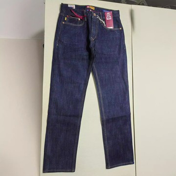 新塘新款赤耳丹寧牛仔褲男高織高密懷舊潮牌男士修身直筒長褲子男鑫弘-衣錦男裝