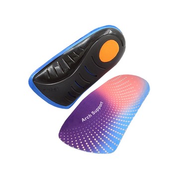 鞋鞋俱樂部 Nylon足弓支撐七分墊 硬式足弓七分鞋墊 906-C164 1雙