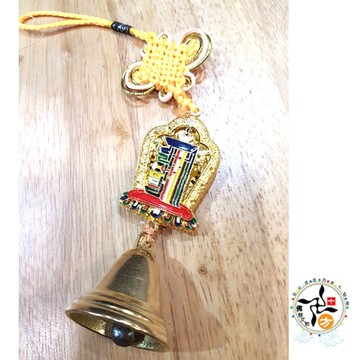 十相自在+銅鈴法寶掛飾 +平安加持小佛卡  十方佛教文物