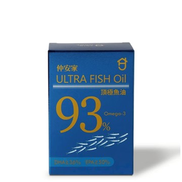 【仲安家】ULTRA FISH OIL 頂極魚油(60顆/盒)