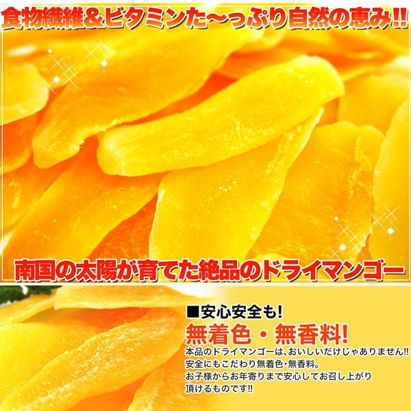 ドライマンゴー 1kg 無着色 無香料 本場 タイ産 軽減税率 消費税8%