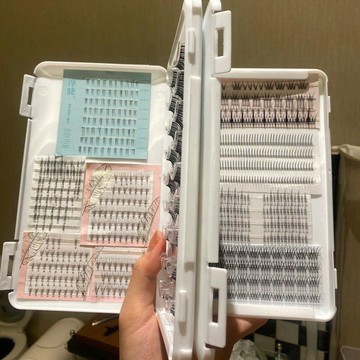 ❤️臺灣出貨小紅書同款收納盒!便捷摺疊方便睫毛存放收納假睫毛收納神器輔助✨好物甄選