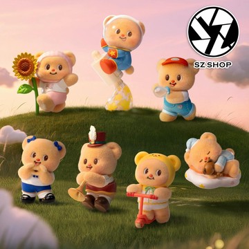 ToyZero+ Butterbear - 小小心願系列(盲盒)  - 6入中盒款 原廠正版授權