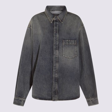Balenciaga Grey Cotton Shirt