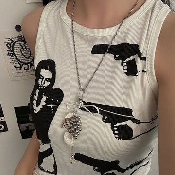 【台灣公司 可打統編】免運 小清新海星貝殼串珠項鏈女海邊度假風甜美項鏈時尚個性首飾配飾潮 可開發票 全館五折 工廠現貨直銷 新品特價 z9211