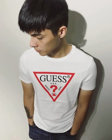 美國百分百【全新真品】Guess T恤 T-shirt 短袖 短T logo 男/女 上衣 白色 XS~XL號 J650