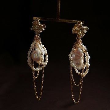 14KGP Aurora Treasures耳環