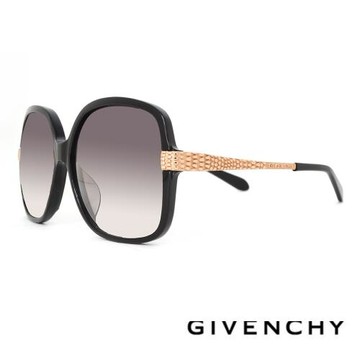 【GIVENCHY 紀梵希】都會魅力太陽眼鏡(-黑- GISGV850-0700)