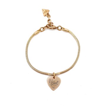 NEW NOISE 音樂飾品實驗所-第六弦MI手鍊 (黃銅本色款)