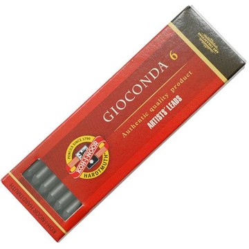 捷克製  KOH-I-NOOR  5.6mm美術設計草圖筆筆芯*3小盒入