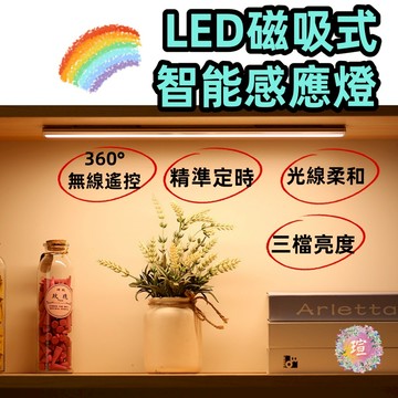 【現貨秒出】磁吸感應燈 人體 LED 燈條 暖光 白光 USB充電 智能LED感應燈 小夜燈 走廊燈 櫥櫃燈  A139