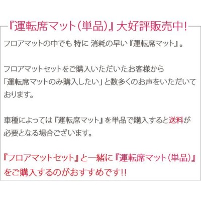 トヨタ ノア フロアマット ゴムマット 平成22年4月〜平成26年1月 8人乗