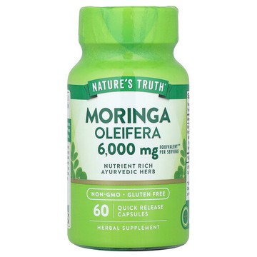 Nature's Truth, 辣木，6000 毫克，60 粒速釋膠囊（每粒膠囊 3000 毫克）