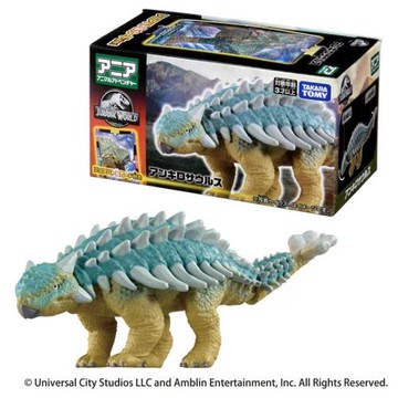 TOMICA 多美動物 ANIA 侏羅紀世界 甲龍- 附戰鬥卡組 AN95297