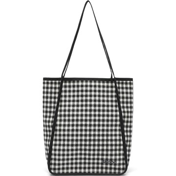 SKONO 肩背日常環保袋  25 x 32 x 13 厘米  黑色格子