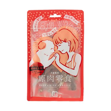 汪事如意 嚼嚼原肉片 櫻桃鴨里肌 犬貓專用  50g  1包