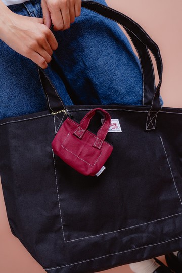 Walking Stitch : Haru Tote Keyring : 帆布鑰匙圈零錢包