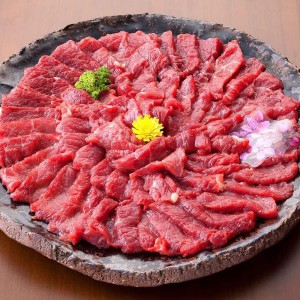 馬刺し 国産 上霜降り トロ 500g (50g×10)  約10人前 くまもと食彩の力