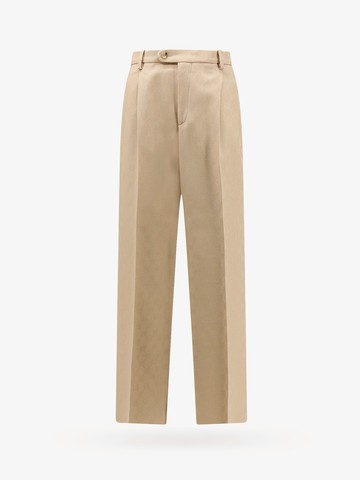Jacquard wool trouser with gg motif - GUCCI - gender_Woman