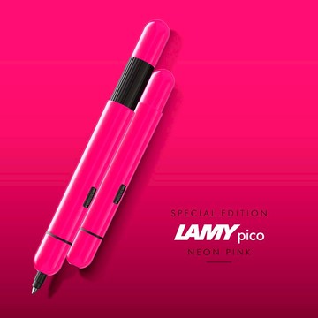 【LAMY】 原子筆 / pico 口袋系列 - 珊瑚光 - 官方直營旗艦館