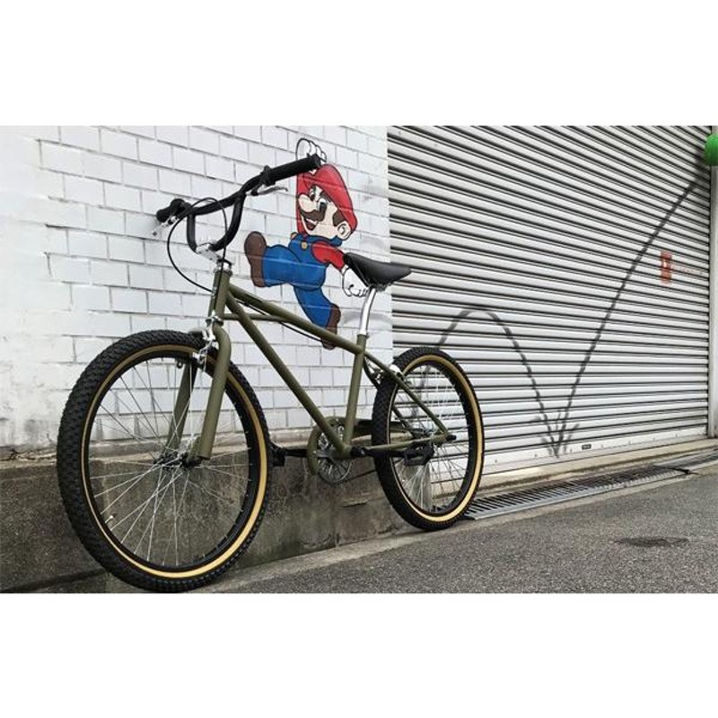 BACKPACKER バックパッカー 609 BMX マットブラック 24インチ クルーザー | LINEブランドカタログ