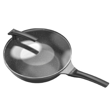 THANKFUL 膳夫 鈦離子不沾深炒鍋 28cm 含蓋  1組